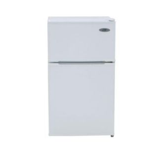 SPT 3.1 cu. ft. Double Door Mini Refrigerator in White, ENERGY STAR RF 314W