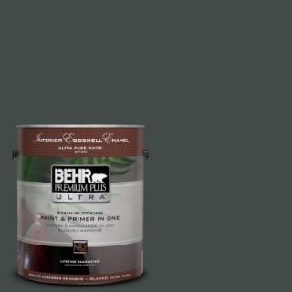 BEHR Premium Plus Ultra Home Decorators Collection 1 gal. #HDC CL 21 Sporting Green Eggshell Enamel Interior Paint 275301