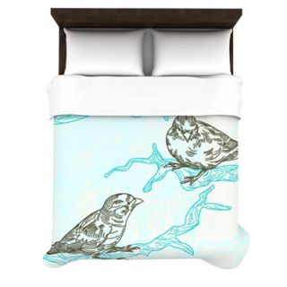 KESS InHouse Birds in Trees Duvet Cover Collection