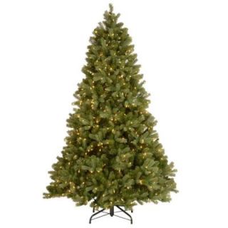 National Tree Company 7 ft. Bayberry Spruce Artificial Christmas Tree with Clear Lights PEBY3 312 70