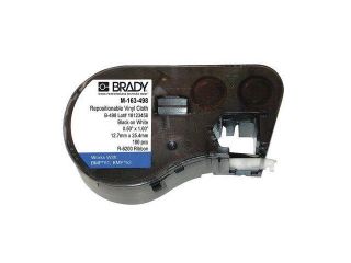 BRADY M 163 498 Cartridge Label, 1/2 x 1, 180 Labels