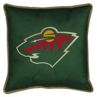 Sports Coverage Inc. NHL Minnesota Wild Throw Pillow