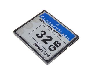 32GB CF Digital Memory Card for Cameras Cellphones GPS MP3 and PDAS
