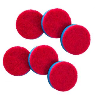 Quickie Scourer Pad Refills for Household Power Scrubber (Set of 6