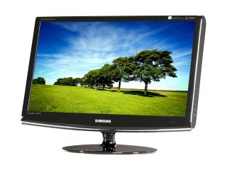SAMSUNG 2333HD 1 Black 23" 5ms HDMI Widescreen LCD Monitor w/ TV Tuner & Speakers 300 cd/m2 DC 10000:1 (1000:1)