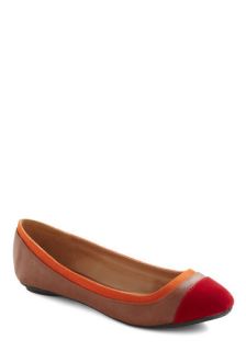 Thanks for the Tiptoe Flat in Red  Mod Retro Vintage Flats