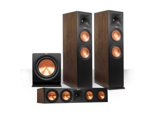 Klipsch Reference Premiere 3.1 Dolby Atmos Enabled Home Theater Speaker Package with 12" Subwoofer (Black)