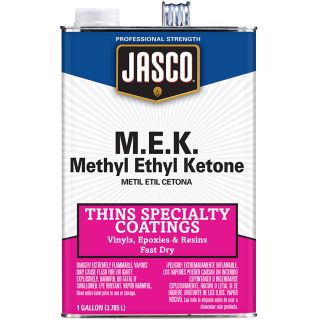 Jasco Gallon Size Can Fast to Dissolve Methyl Ethyl Ketone (MEK) (Actual Net Contents: 128 fl oz)