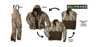 Drake LST™ 3 in 1+2 Wader Jacket and Bibs