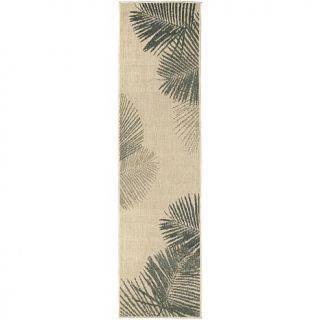 Liora Manne 23" x 7'6" Terrace Palms Rug   Silver   7799573