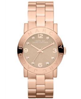 Marc by Marc Jacobs Watch, Womens Amy Rose Gold Tone Stainless Steel