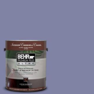 BEHR Premium Plus Ultra 1 gal. #S540 5 Velvet Curtain Eggshell Enamel Interior Paint 275401