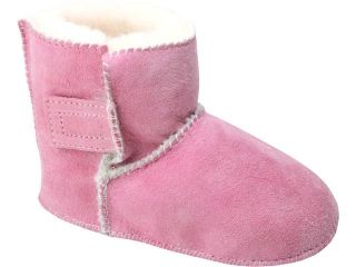 Minnetonka Sheepskin Pug 1473 Pink   Infants Boots