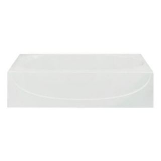 STERLING Acclaim 5 ft. Right Drain Soaking Tub in White 71091122 0