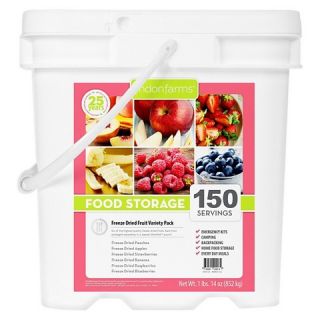 Lindon Farms Emergency Food 150 Serving Freeze Dried Fruit Variety