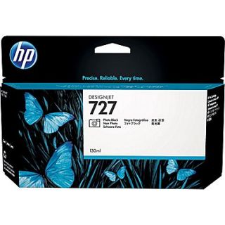 HP 727 130ml Photo Black Ink Cartridge (B3P23A), High Yield