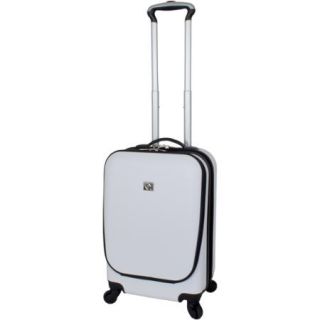 Protege 21" Hard Side Expandable Rolling Carry On, White