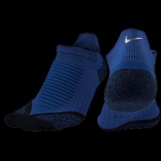 Nike Dri FIT Elite Run Cushion No Show Tab   Running   Accessories   Deep Royal Blue/Black/Black