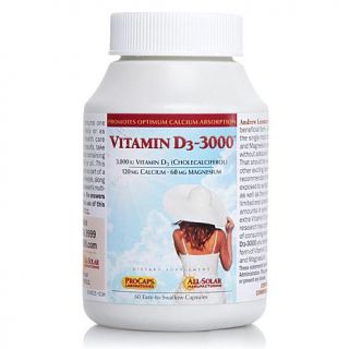 Vitamin D3 3000   60 Capsules   7448830