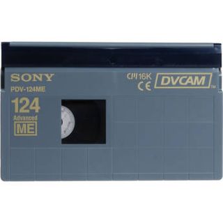 Sony PDV 124ME/2 DVCAM Videocassette (Standard) PDV124ME/2