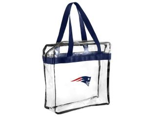 NFL New England Patriots Clear See Thru Messenger Bag