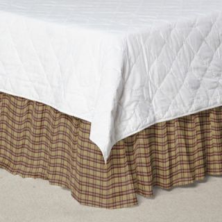 Plaid Cotton Bed Skirt by Patch Magic