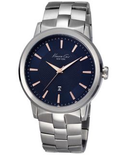 Kenneth Cole New York Mens Stainless Steel Bracelet Watch 46mm KC9337