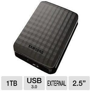 Samsung M3 Portable STSHX M101TCB   Hard drive   1 TB   external ( portable )   2.5   USB 3.0   black