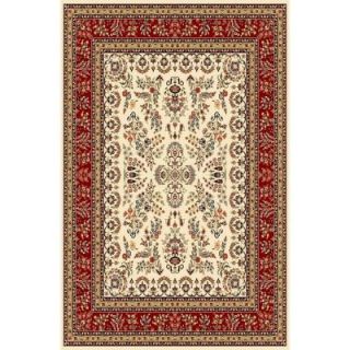 Safavieh Lyndhurst Ivory/Red 8 ft. 11 in. x 12 ft. Area Rug LNH331A 9