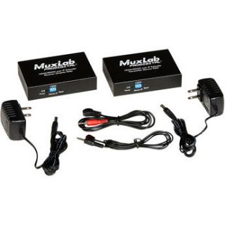 MuxLab HDMI/RS232 over IP Receiver with PoE 500753 RX