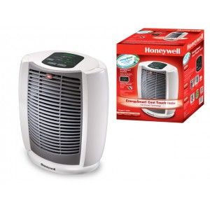 Honeywell HZ 7304U Space Heater, EnergySmart Cool Touch Compact   White