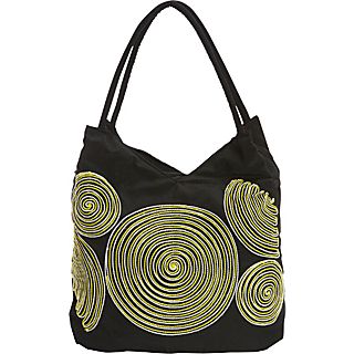 Bamboo 54 Embroidered Hobo