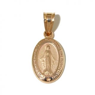 Michael Anthony Jewelry® 10K "Miraculous Mary" Medallion   7963080