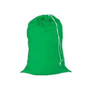 Honey Can Do 24 in. x 36 in. Green Jersey Cotton Laundry Bag LBG 01164