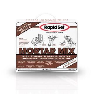 Rapid Set 25 lb. Mortar Mix 04020025