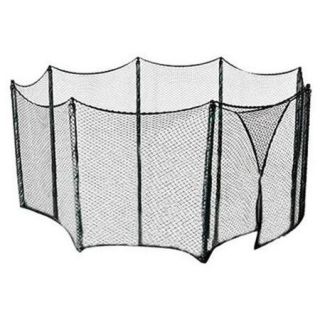 Upper Bounce Universal Trampoline Net to Enclose a Variety of Smaller to Midsize Trampoline Frames   Used for multiple amount of poles   Bungees Included!
