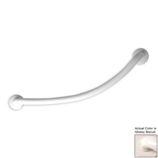 Ponte Giulio USA Glossy Biscuit Wall Mount Grab Bar