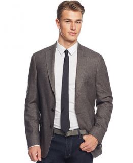 DKNY Grey Slim Fit Soft Sport Coat   Blazers & Sport Coats   Men