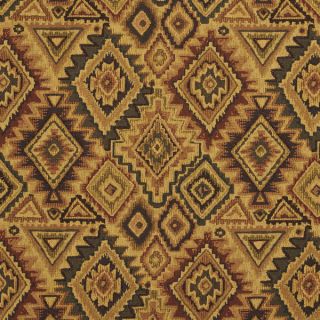 E101 Southwestern Navajo Lodge Style Upholstery Grade Fabric (By The