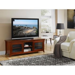 Techcraft 62" Wood TV Stand, Walnut for TVs up to 70"