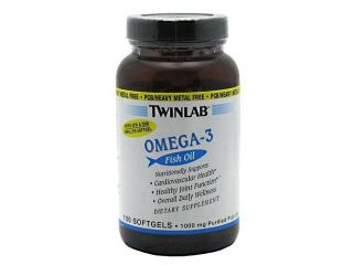 Omega 3 Fish Oil   Twinlab, Inc   100   Softgel