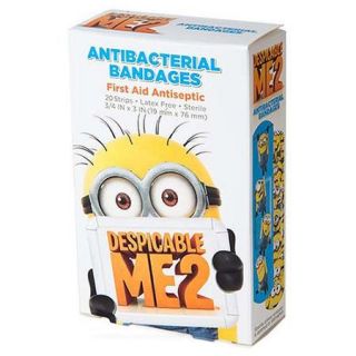 Despicable Me2 Antibacterial Bandages, 20 count