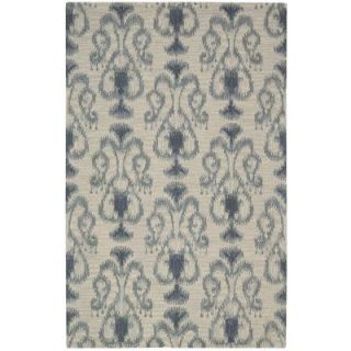 Nourison Siam Silver 3 ft. 6 in. x 5 ft. 6 in. Area Rug 139474