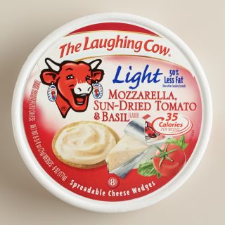 Laughing Cow Sun Dried Tomato and Basil Cheese, Set of 12
