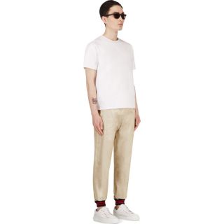 Band of Outsiders Gold Lounge Pants