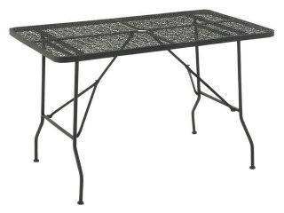 Foldable Outdoor Table in Black