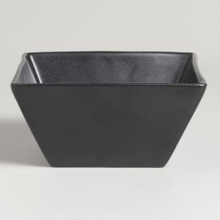 Medium Square Black Trilogy Bowls, Set of 4