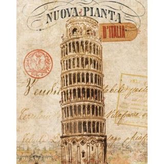 Letter from Pisa Poster Print by Wild Apple Portfolio (12 x 15)