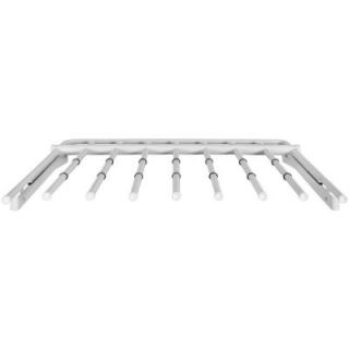 Rubbermaid Configurations Slide out Pants Rack in White FG3J0601WHT