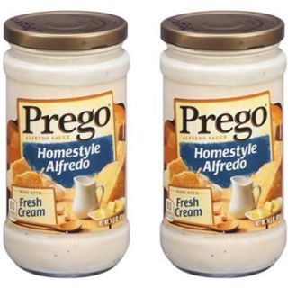 Prego Homestyle Alfredo Sauce, 14.5 oz (Pack of 2)